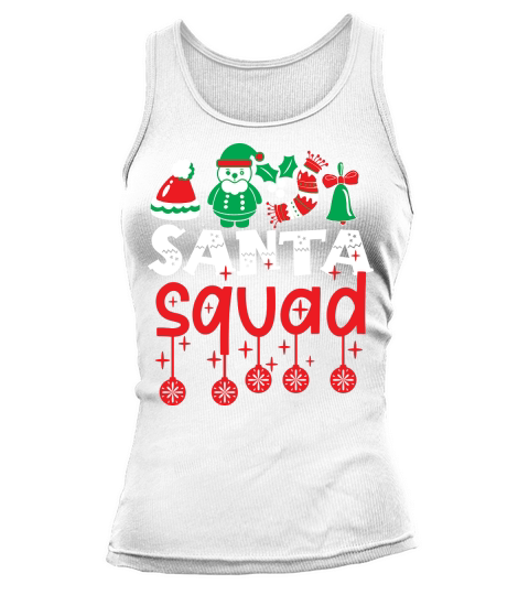 Santa Squad 13 Tank top Woman