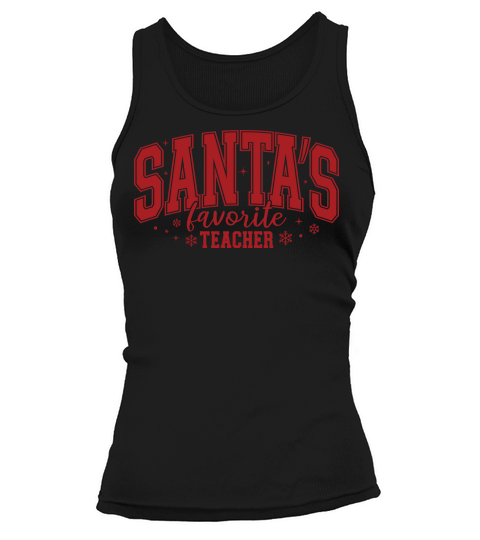 SantasFavoriteTeacher Tank top Woman