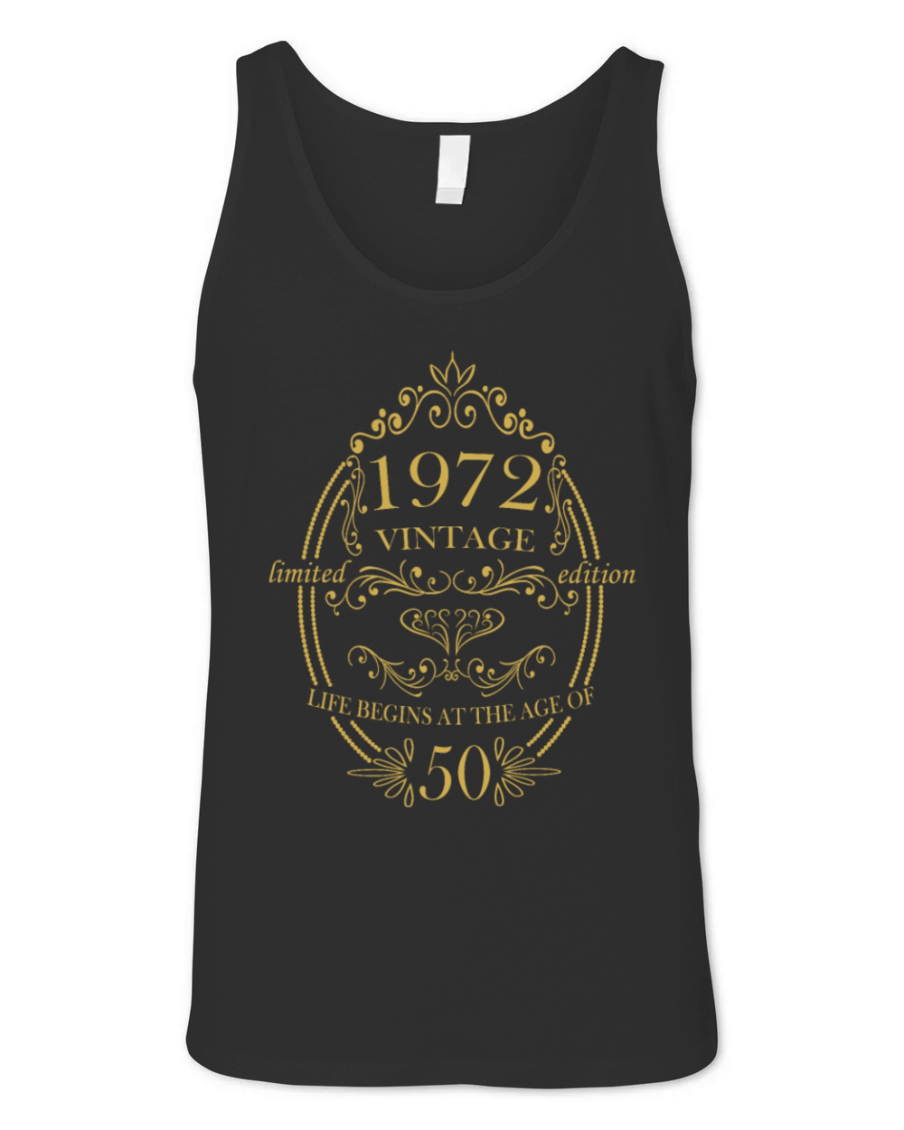 50th Birthday Gifts Women Vintage Unisex Jersey Tank