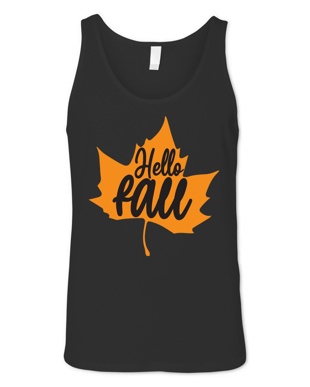 hello fall 3 Unisex Jersey Tank