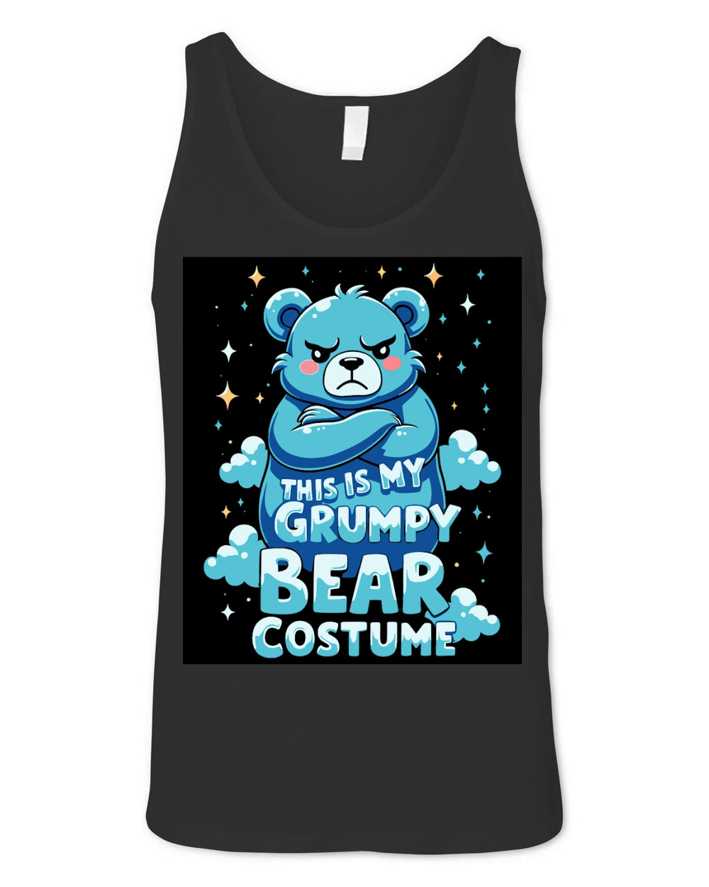 This is my grumpy bear costume Unisex Jersey Tank