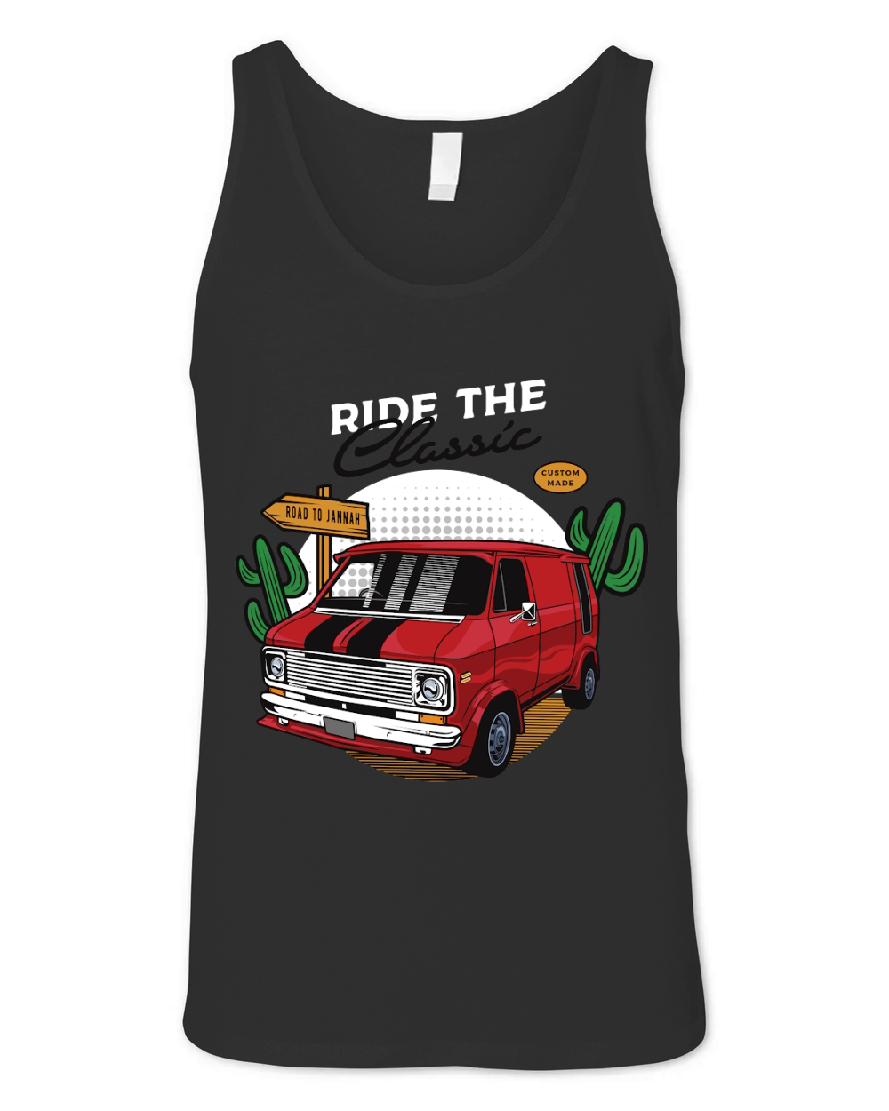 Vintage Car 14 Unisex Jersey Tank