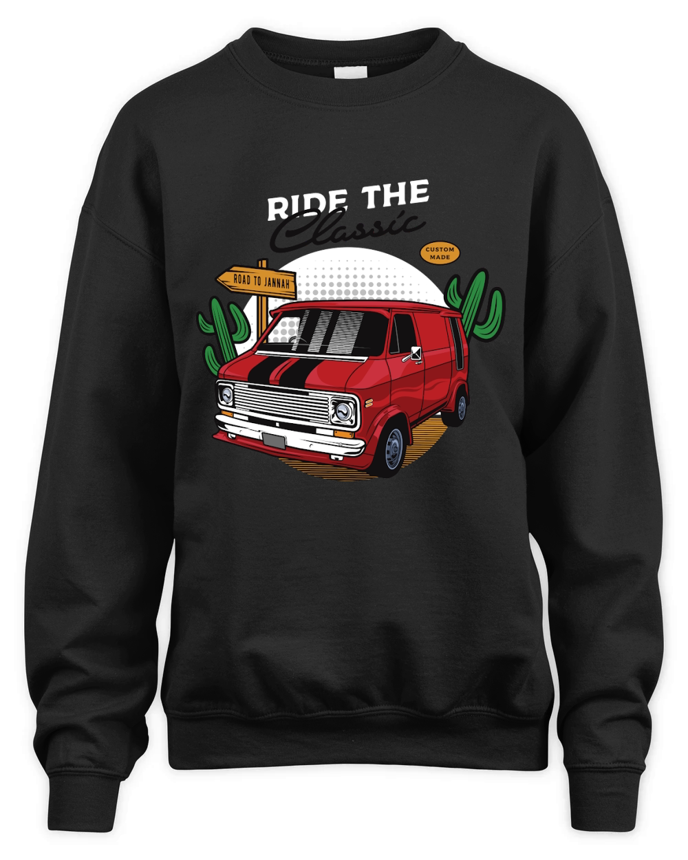 Vintage Car 14 Unisex Premium Crewneck Sweatshirt