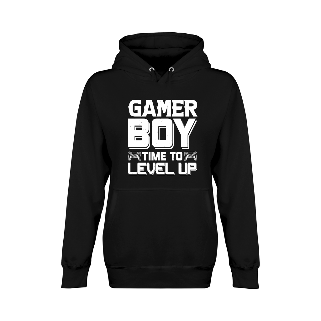 Gamer Boy Time to Level Up  (2) Unisex Premium Pullover Hoodie