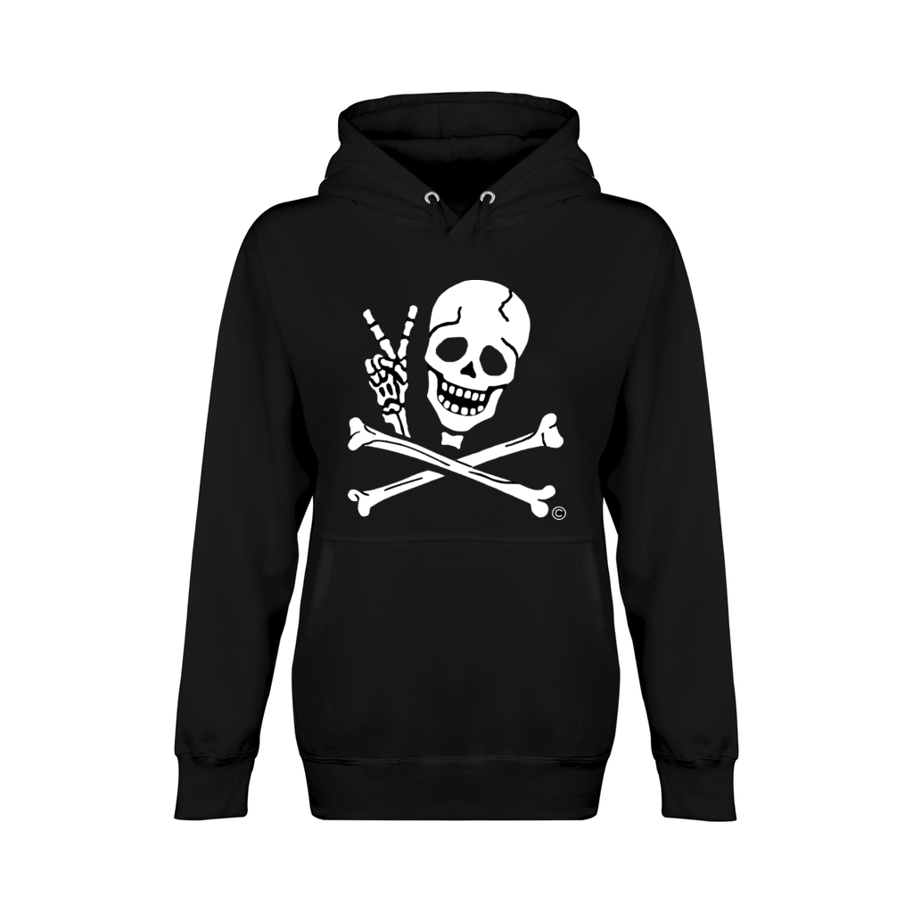 Kids Peace Sign Pirate Tee Unisex Premium Pullover Hoodie