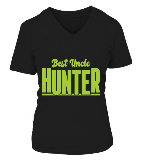 Best Uncle Hunter V-neck T-Shirt Woman