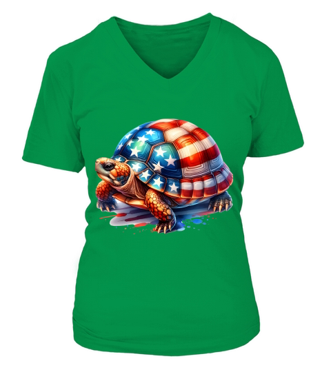 turtle V-neck T-Shirt Woman