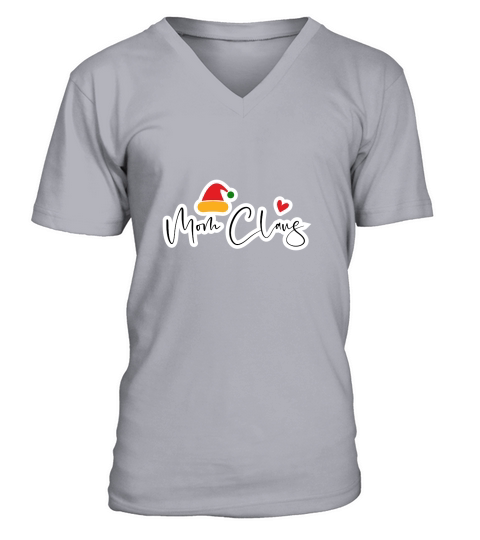 Mom Claus V-Neck T-shirt