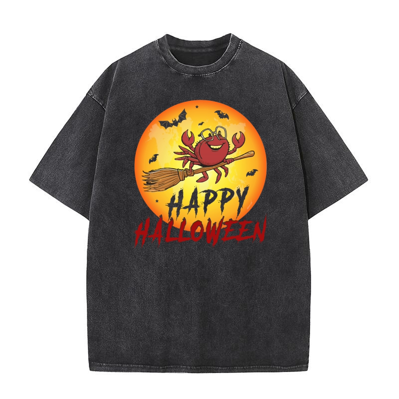 1.happy halloween Washed T-Shirt