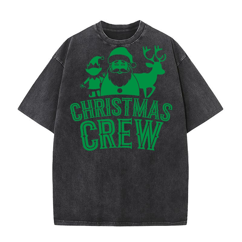 2024 Christmas Crew 3 Washed T-Shirt