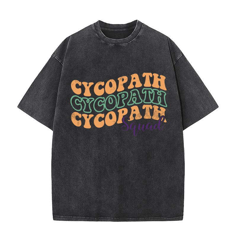 Cycopath Squad 02 Washed T-Shirt