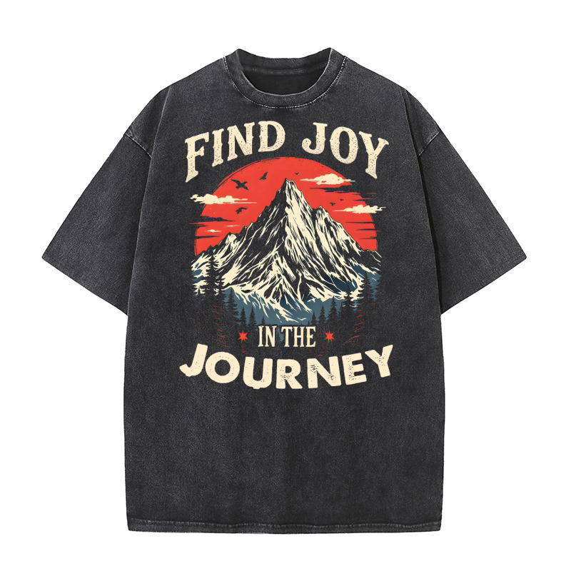 Find joy in the journey 05 Washed T-Shirt
