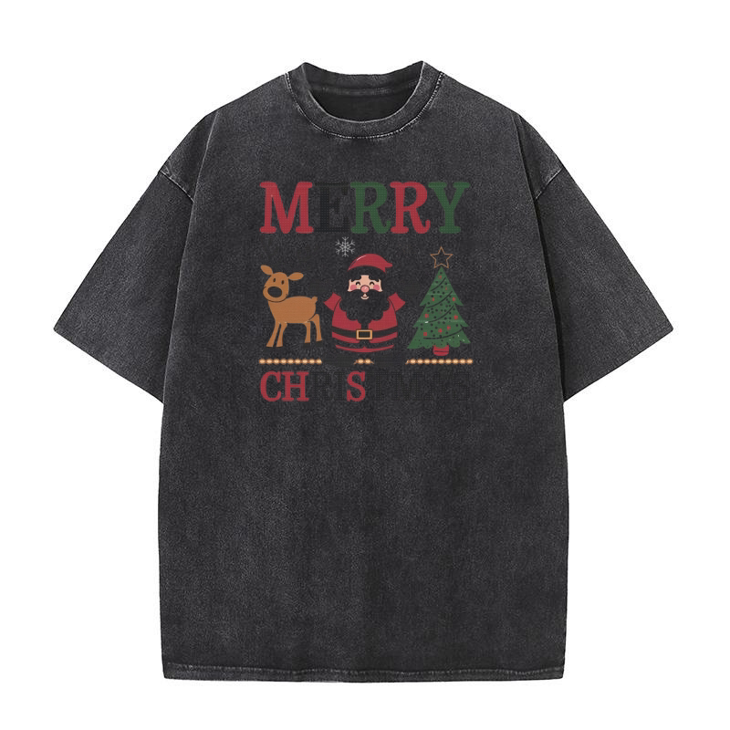 Merry Christmas 51 15 Washed T-Shirt