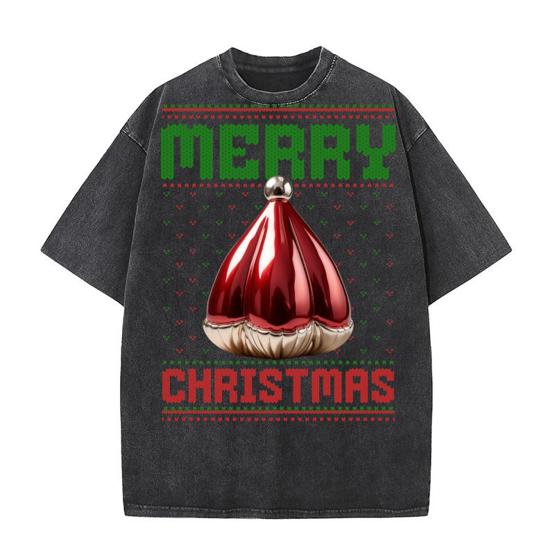Merry christmas 59 80 Washed T-Shirt