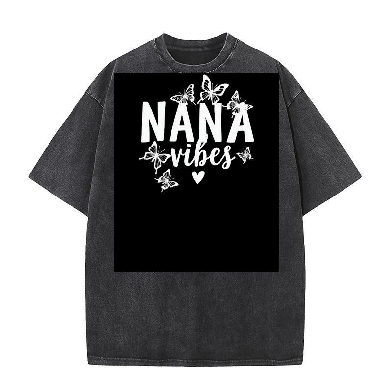Nana vibes 3 02 Washed T-Shirt