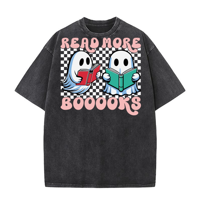 Read more booooks Washed T-Shirt