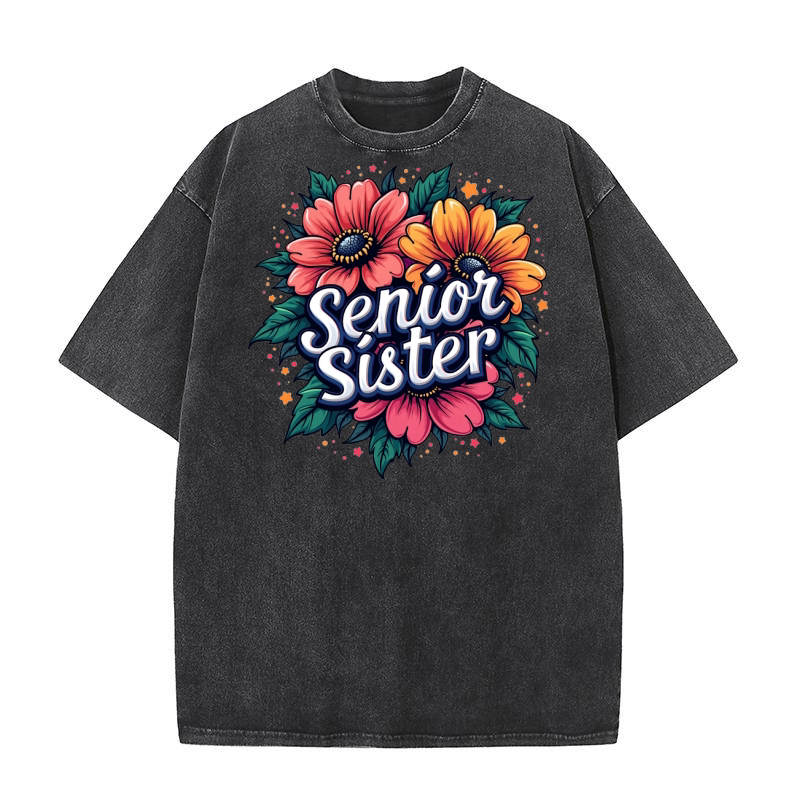 Senior Sister Washed T-Shirt
