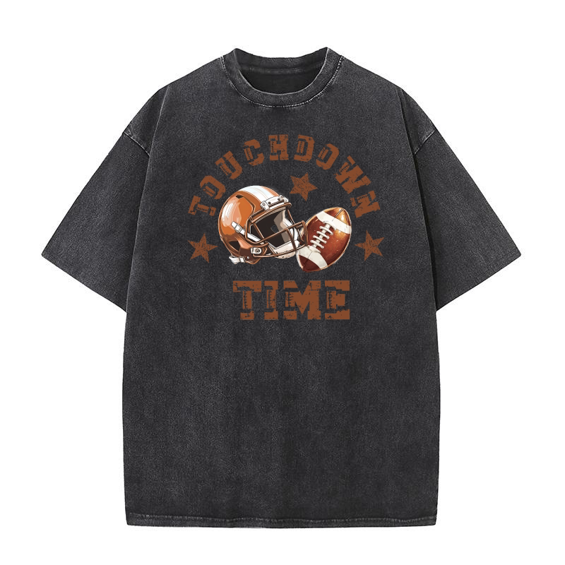 Touchdown Time helmet ball Washed T-Shirt