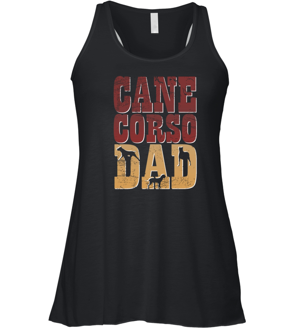 Cane Corso Dad Women's Flowy Tank Top
