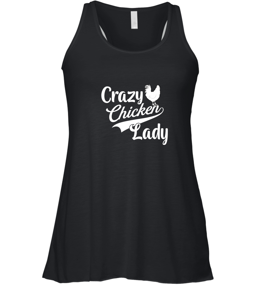 Crazy Chicken Lady Women's Flowy Tank Top
