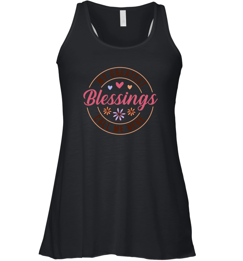 My Greatest Blessings Call Me Nene Women's Flowy Tank Top