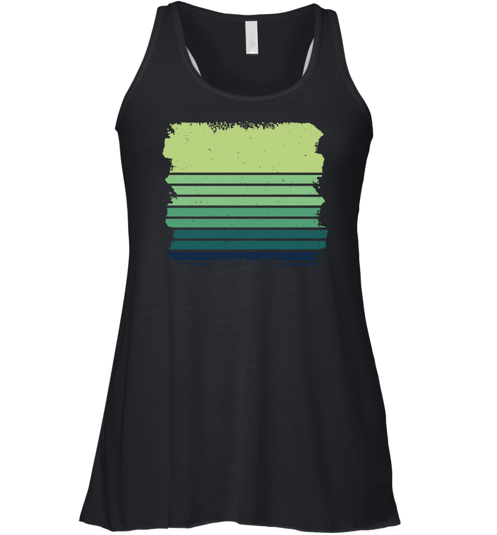 Vintage Retro Sunset (11) Women's Flowy Tank Top