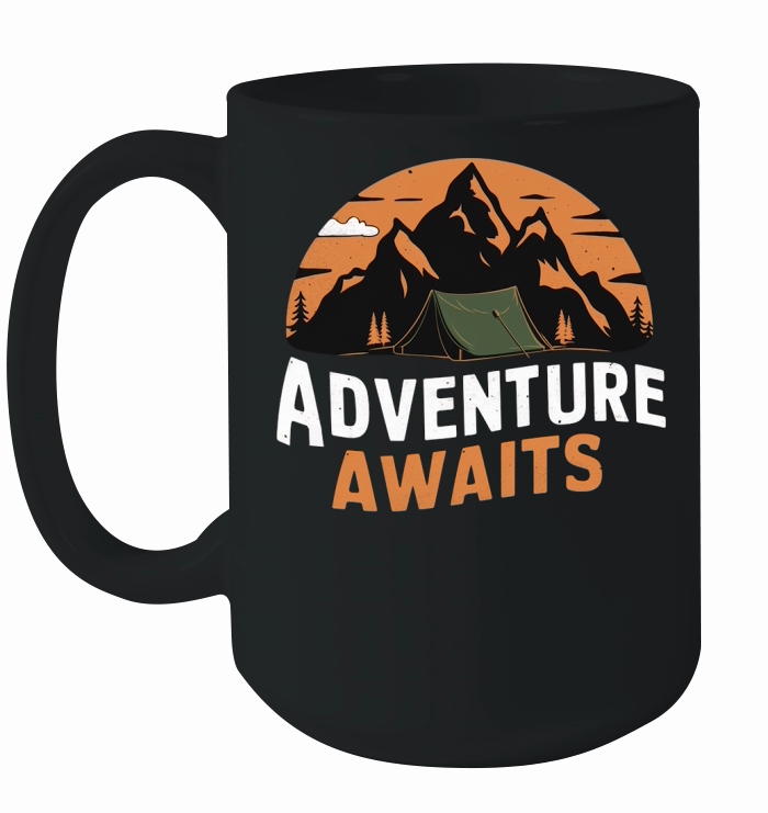 Adventure awaits Ceramic Mug