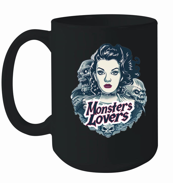 Monster Lover Vintage Halloween 4 Ceramic Mug