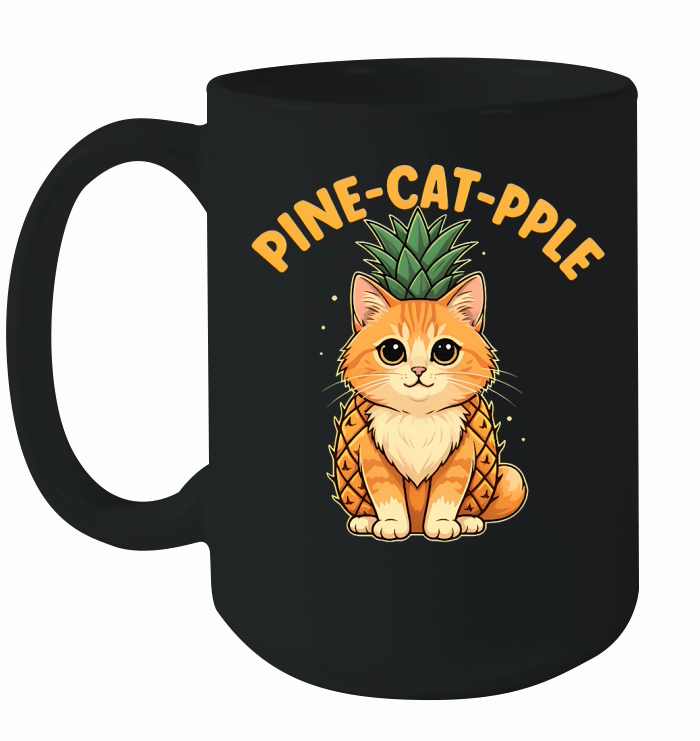 Pine Cat Pple 03 Ceramic Mug