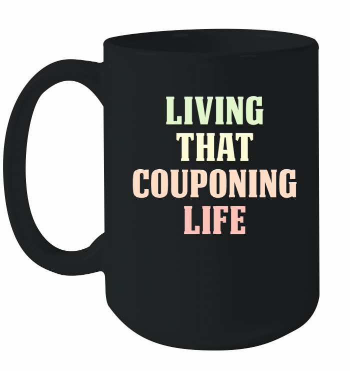 Vintage living that COUPONING life Ceramic Mug