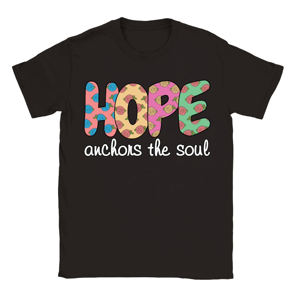Christian Hope Anchors the Soul Classic Kids Crewneck T-shirt
