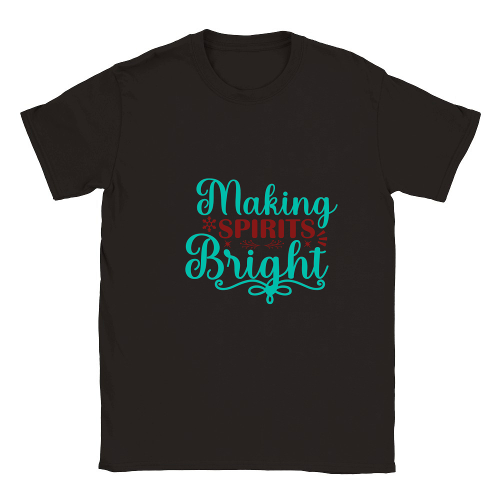 Making spirits bright 03 Classic Kids Crewneck T-shirt