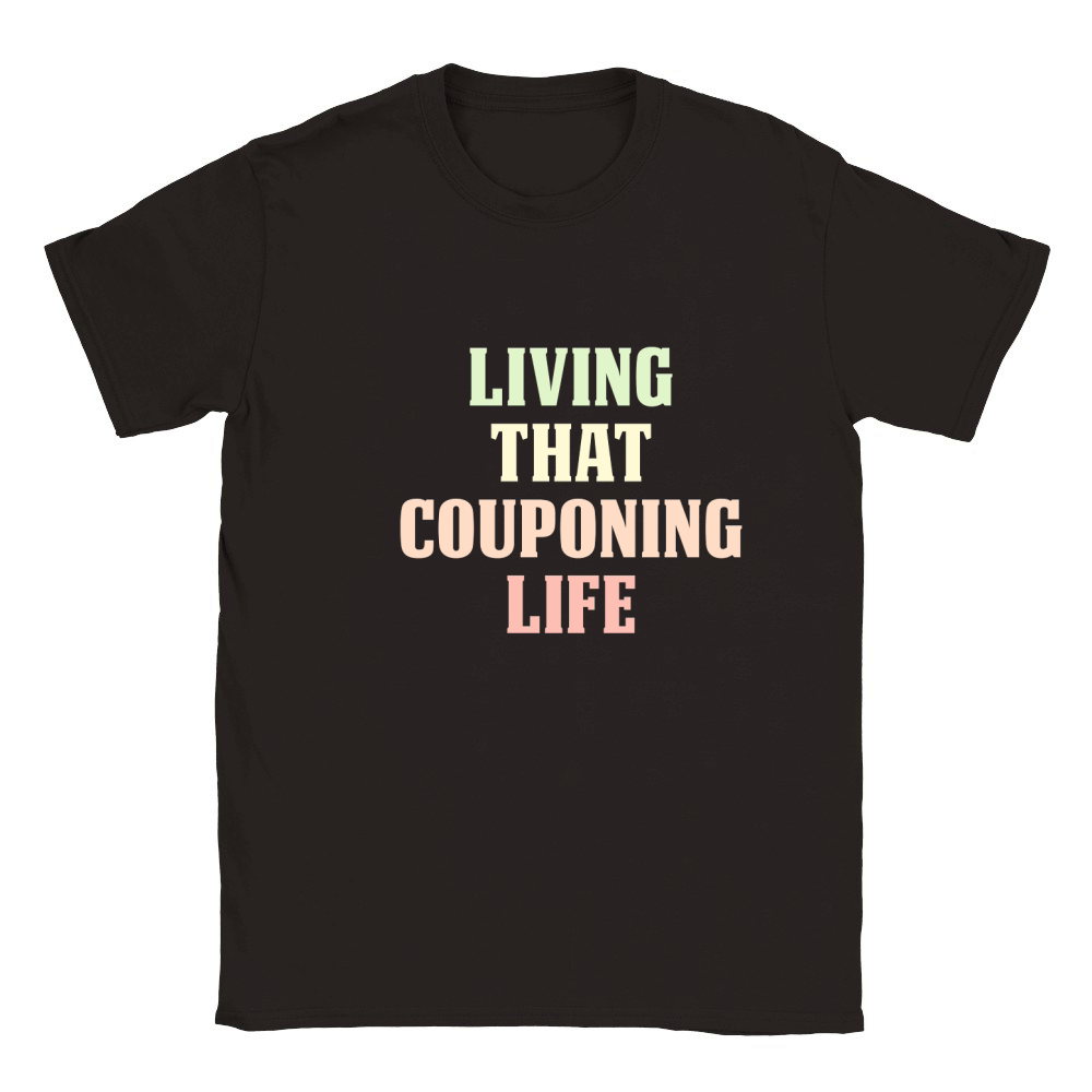 Vintage living that COUPONING life Classic Kids Crewneck T-shirt