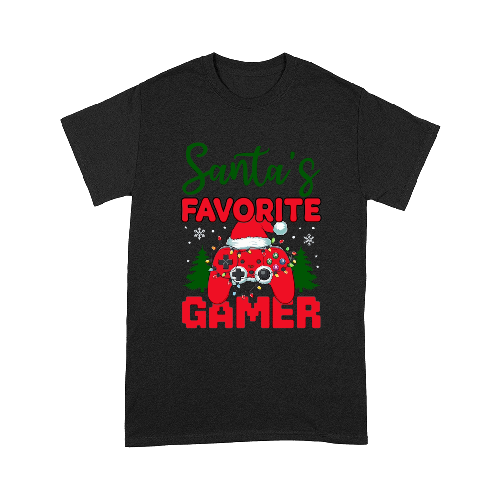 Santas Favorite Gamer 5 Comfort T-shirt