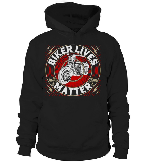 Biker Lives Matter Motorcycle Hoodie Unisex