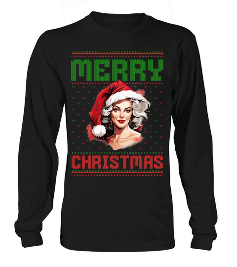 Merry christmas 59 58 Long sleeved Unisex