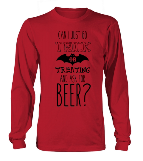 Trick or Treat For Beer Long sleeved Unisex