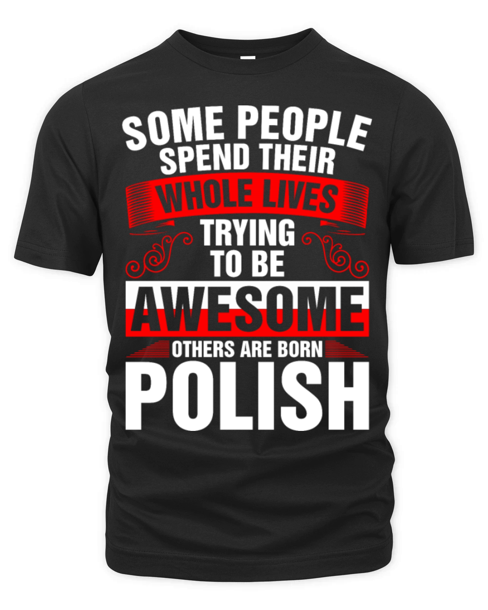 Awesome Born Polish Organic Unisex T-shirt