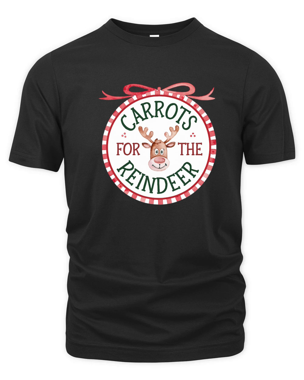 Carrots for The Reindeer Christmas Santa 2 Organic Unisex T-shirt