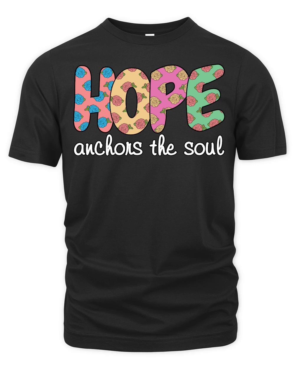 Christian Hope Anchors the Soul Organic Unisex T-shirt