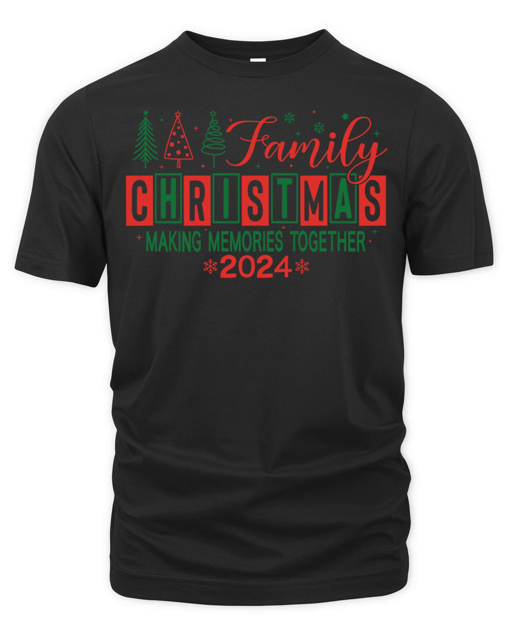 FamilyChristmasMakingMemories 3 Organic Unisex T-shirt