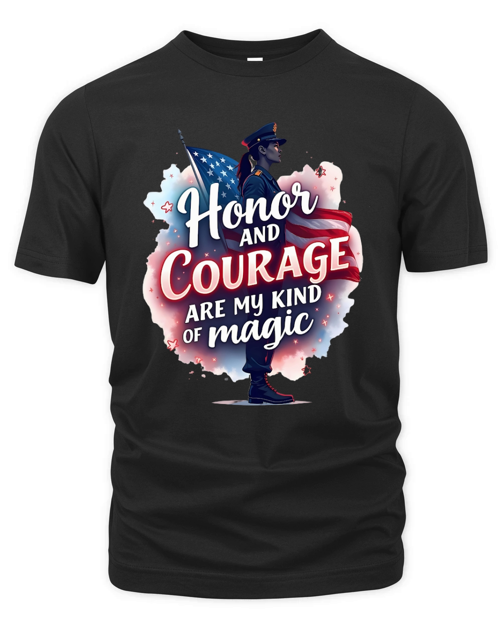 Honor and courage are my kind of magic 08 Organic Unisex T-shirt