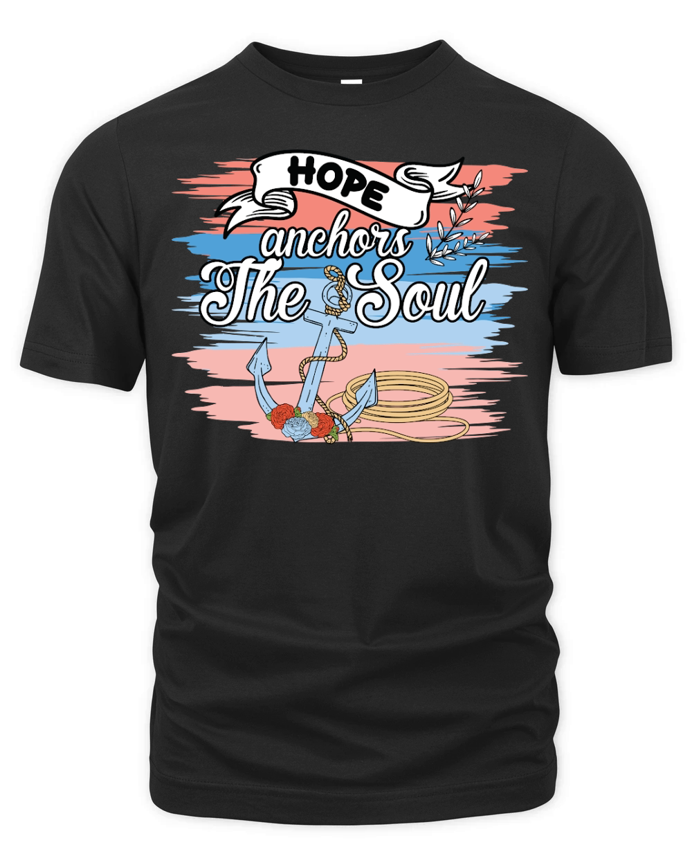 Hope Anchors The Soul Organic Unisex T-shirt