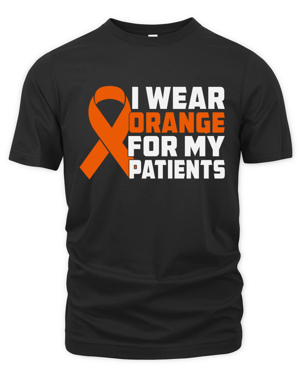 I Wear Orange For My Patients Organic Unisex T-shirt
