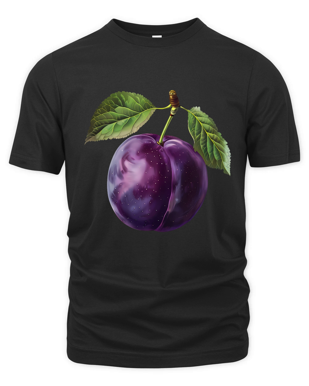 Purple Plums Sweet and Juicy Organic Unisex T-shirt