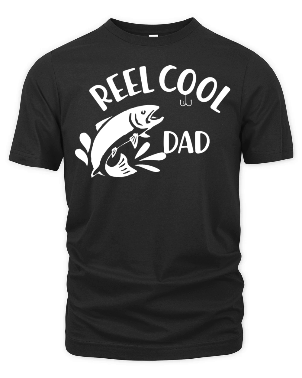 Reel Cool Dad - Dad Fishing Gift Organic Unisex T-shirt