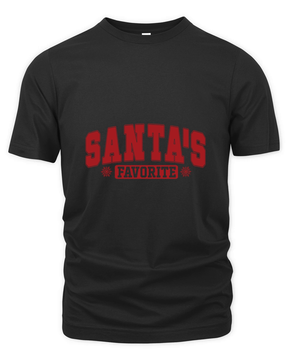 Santas Favorite Christmas 1 Organic Unisex T-shirt