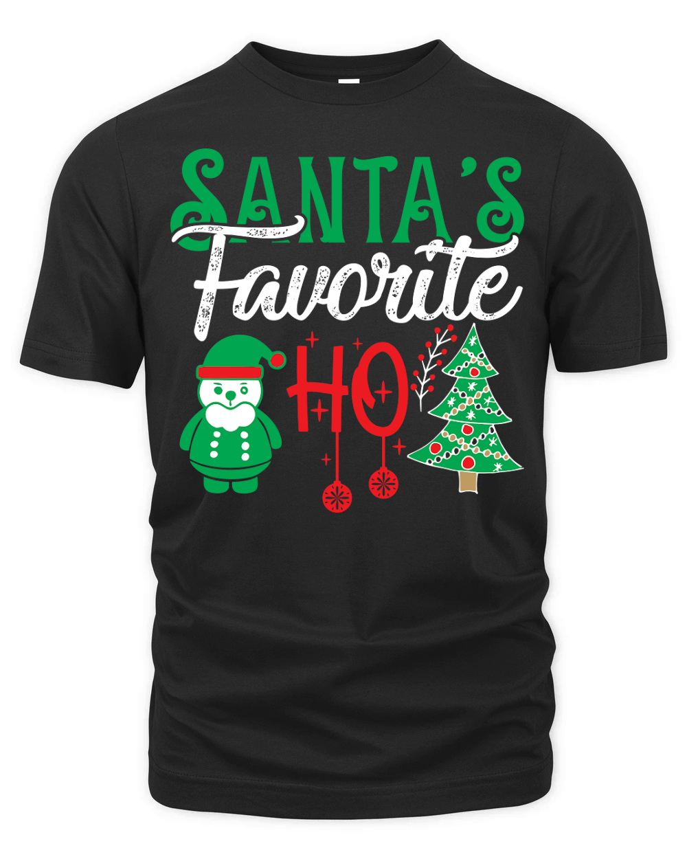 Santas Favorite Ho 14 Organic Unisex T-shirt