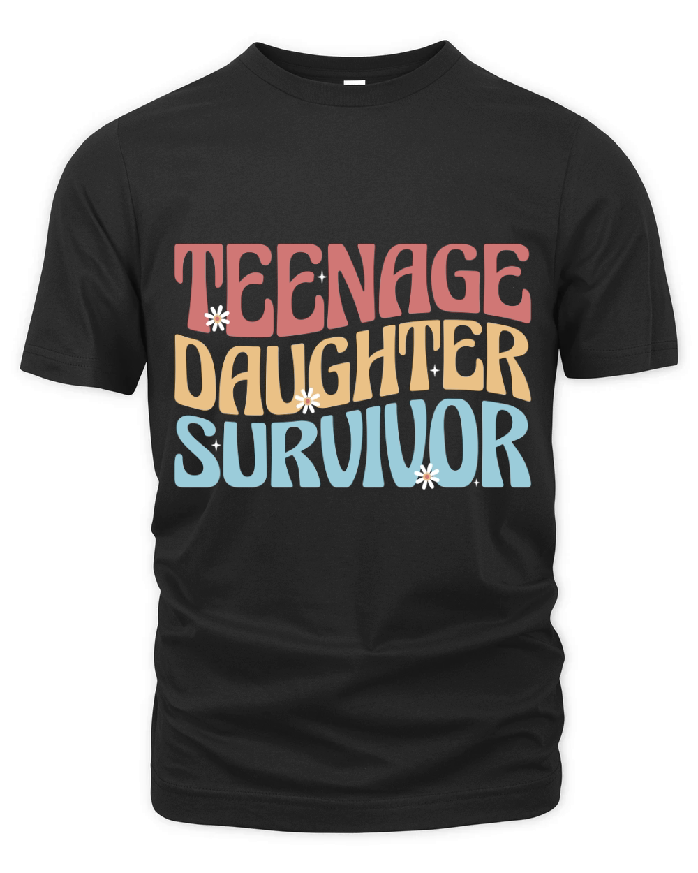 Teenage Daughter Survivor Organic Unisex T-shirt