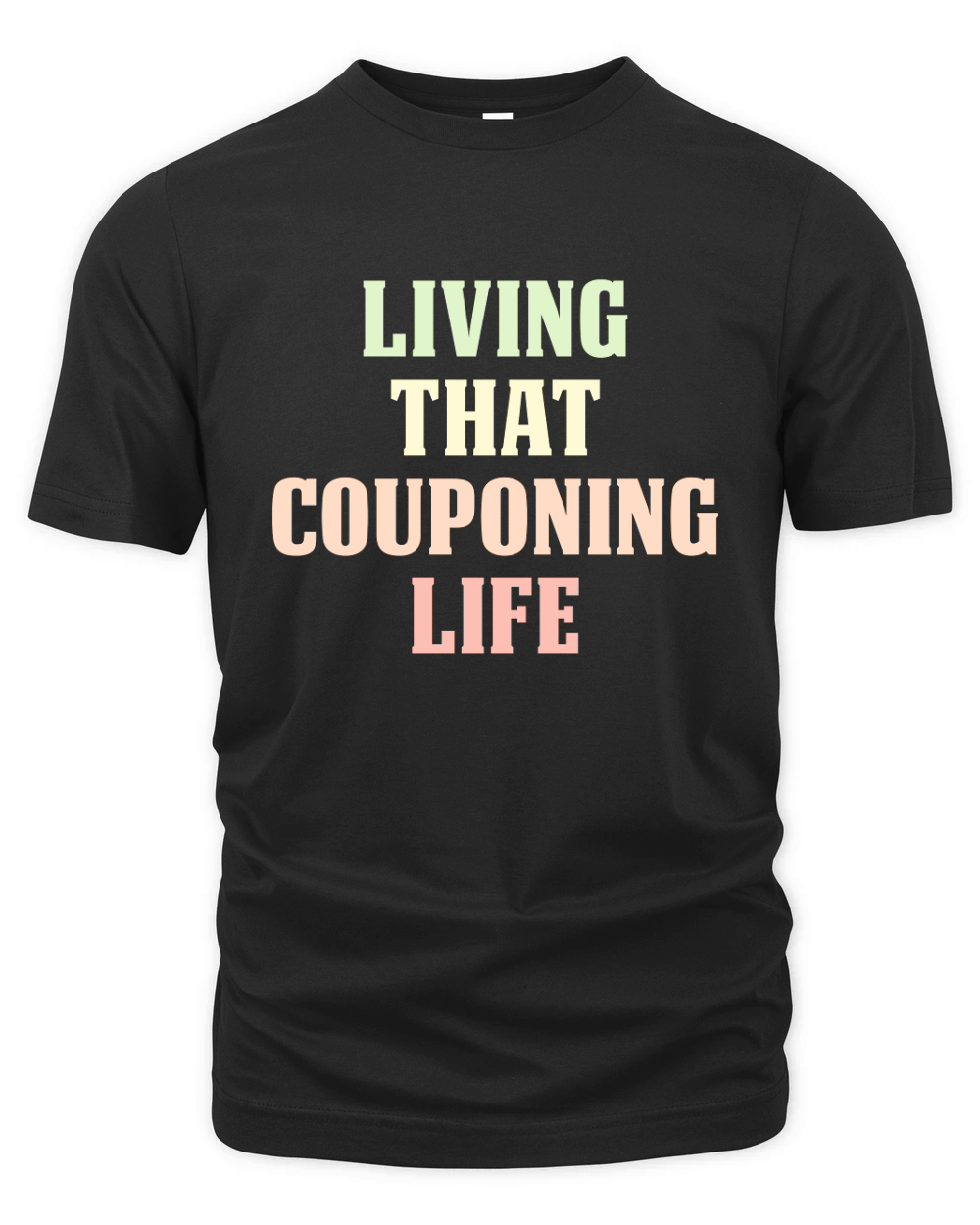 Vintage living that COUPONING life Organic Unisex T-shirt